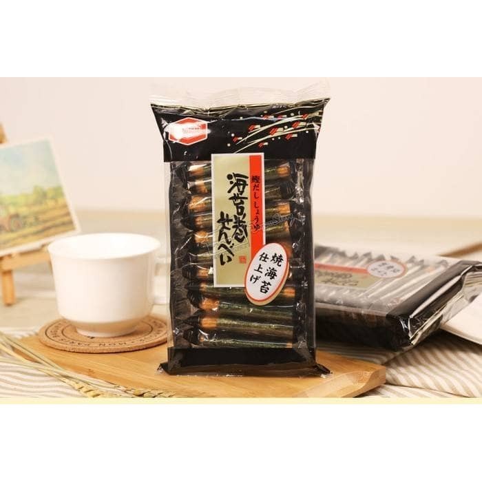

Japan Kameda Nmaki Senbei - Kraker Beras Jepang Dengan Rumput Laut
