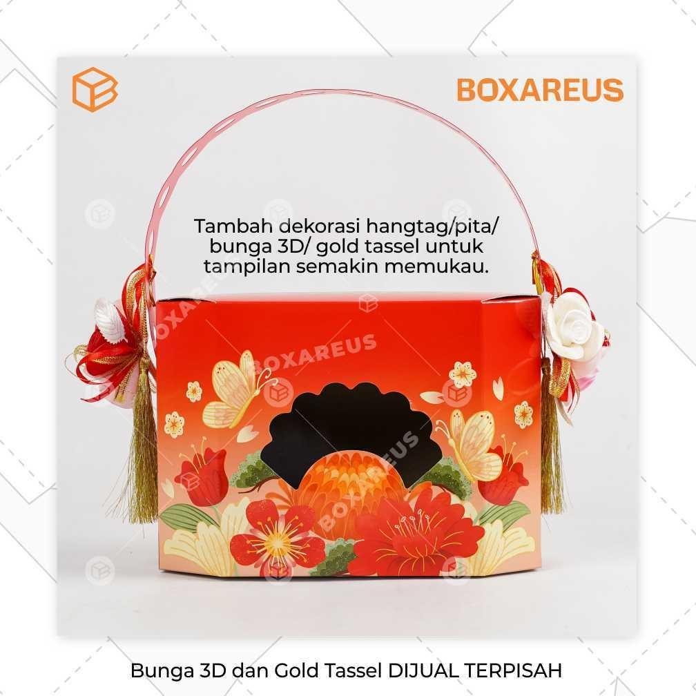 

Box Imlek Packaging Cookies Dus Toples Kue Kering Kemasan CNY | TBL 06