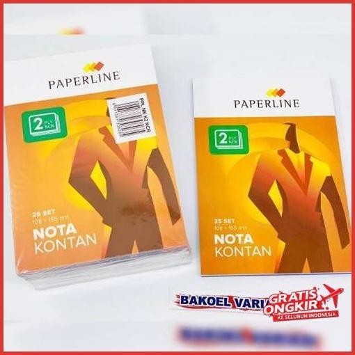 

Promo Hemat (Pcs) Nota Kontan Kecil 2 Ply / 2 Rangkap Paperline Jaminan Mutu