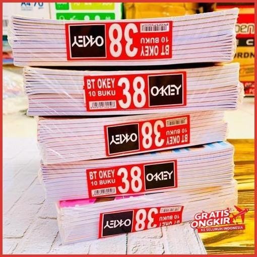 

Promo Hemat Buku Tulis Okey Kiky 38 Lembar X 10 Buku Promo Terbatas