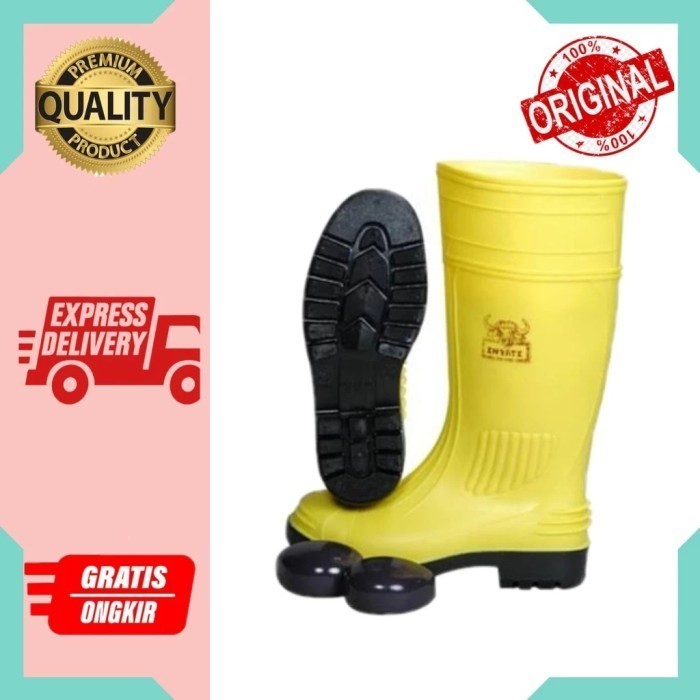 SEPATU BOOT SAFETY INYATI TIPE 1278 WAYNE INYATI #BOOT