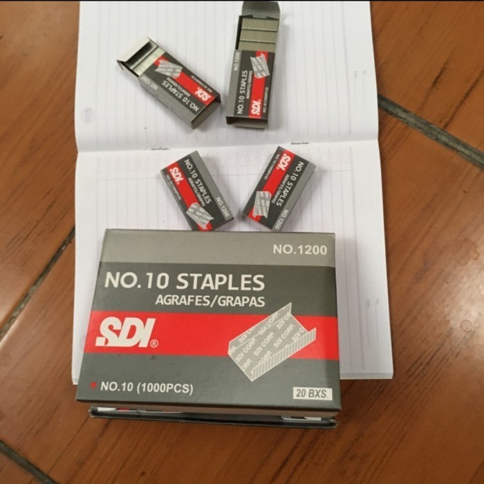 

Promo Isi Staples Sdi No.10 Untuk Stapler Standart Biasa Pakai Isi 20 Terbaik