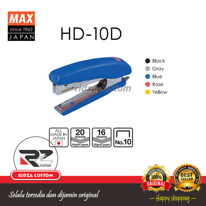 

Termurah Max Stepler Staples Hd-10D Premium