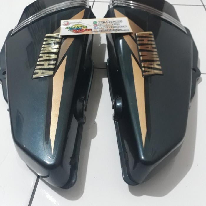 Promo Side Cover Box Aki Rx King 2002 Hijau Original 2Nd Murah