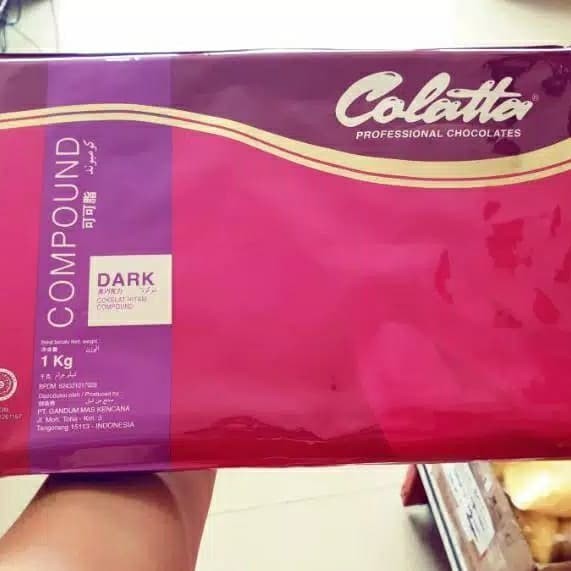 

Ready Coklat Collata Colata Hitam / Collata Dark Compund 1 kg