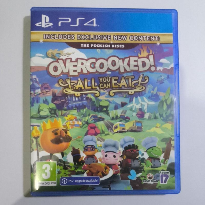 Over Cook 1 2 ALL YOU CAN EAT Ps4 Ps5 Overcook Playstation 4 5 Game Kaset original ps 5 ps 4 ori gam