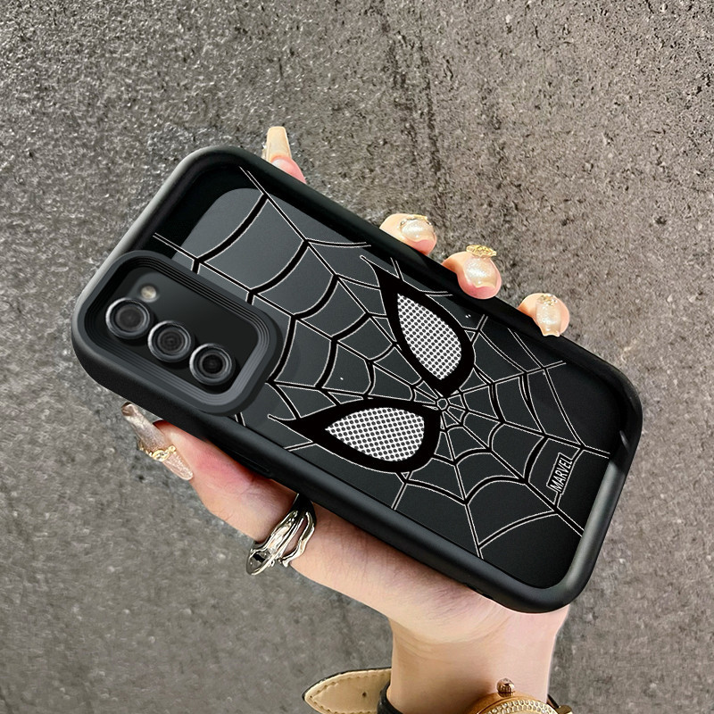 Casing Hp Samsung Galaxy A03s A02s M02s F02s Case hp pelindung Casing SpiderMan Anti drop Kesing sil