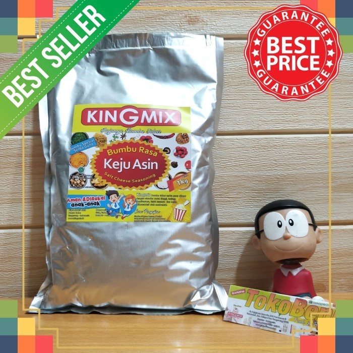 

Ready Bumbu Rasa Keju Asin KINGMIX 1 KG