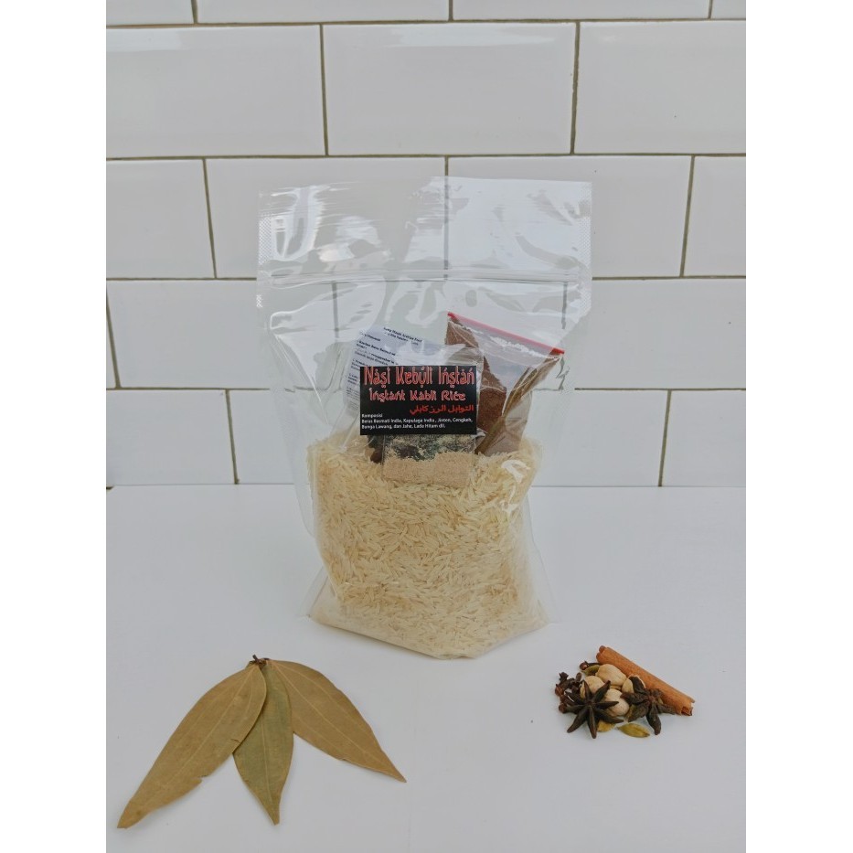 

Ready Paket Beras Basmati Dan Bumbu Kebuli 1 KG Gratis Kismis