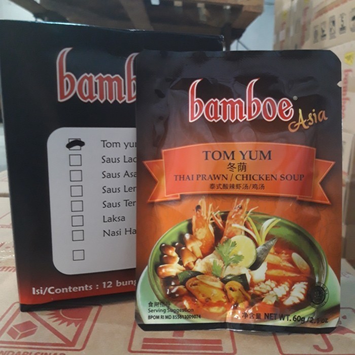 

Ready bamboe asia Tom Yum box