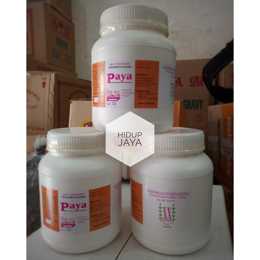 

Ready Paya Pengempuk Daging 1000gr ( 1kg )