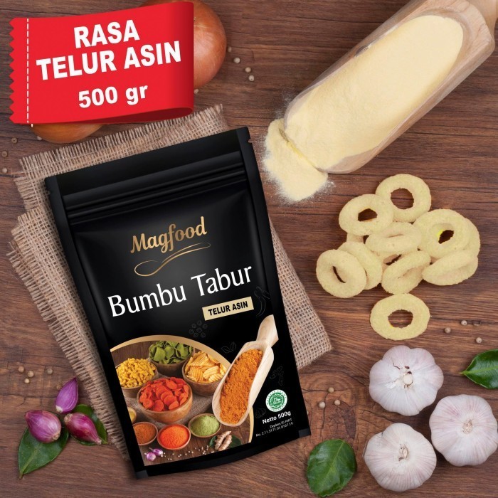 

Ready Magfood Bumbu Tabur Rasa Telur Asin 500 gram