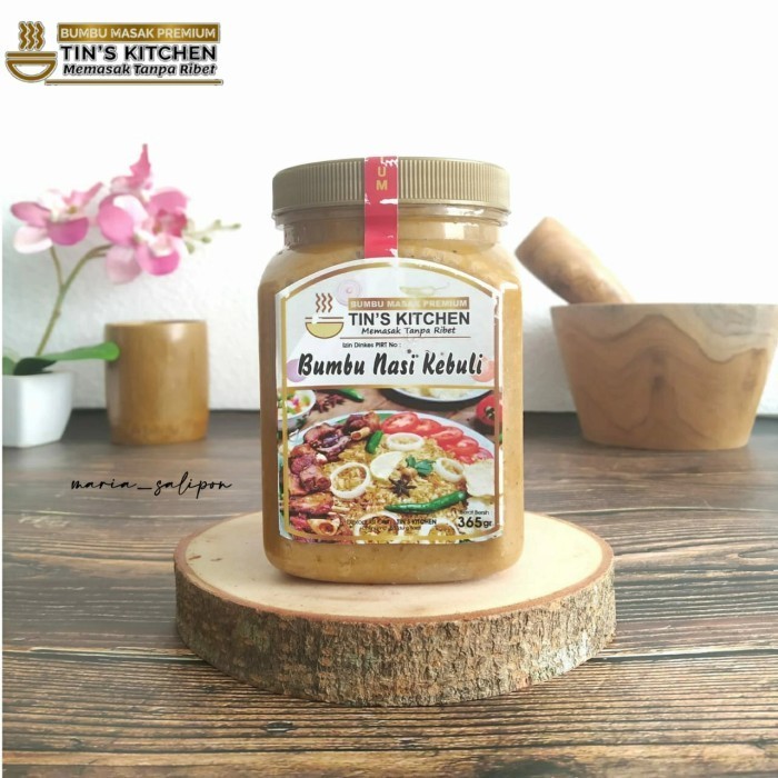 

Ready Bumbu Nasi Kebuli Tin's Kitchen (375gr)