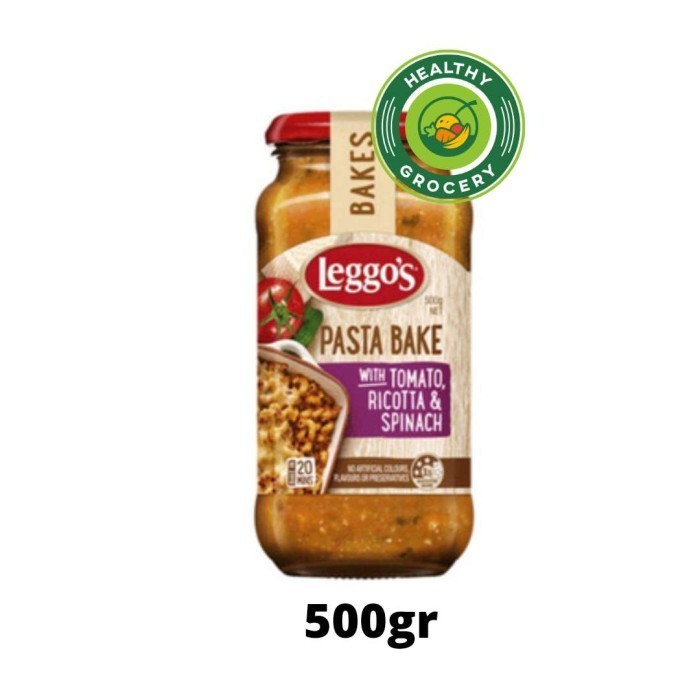 

Ready Leggo's Pasta Bake With Tomato Ricotta & Spinach 500gr