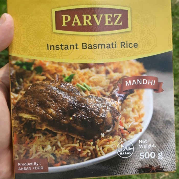 

Ready Basmati Instan 500gr, Bumbu Kabsah dan Mandhi. Enak dan Praktis