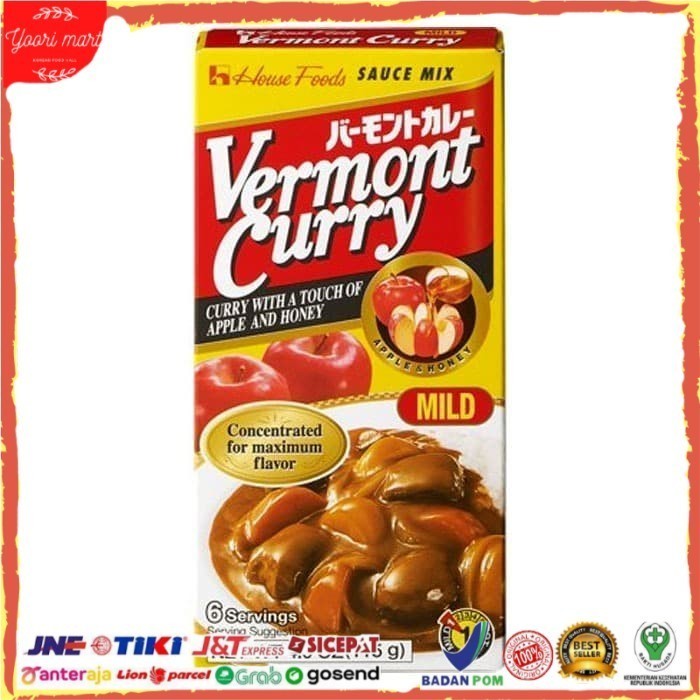 

Ready House Vermont Curry Mild (Amakuchi) 115 GR