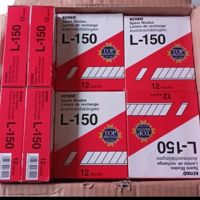 

Isi Cutter Kenko L-150 1 Box 12 Packs Harga Promo !!!