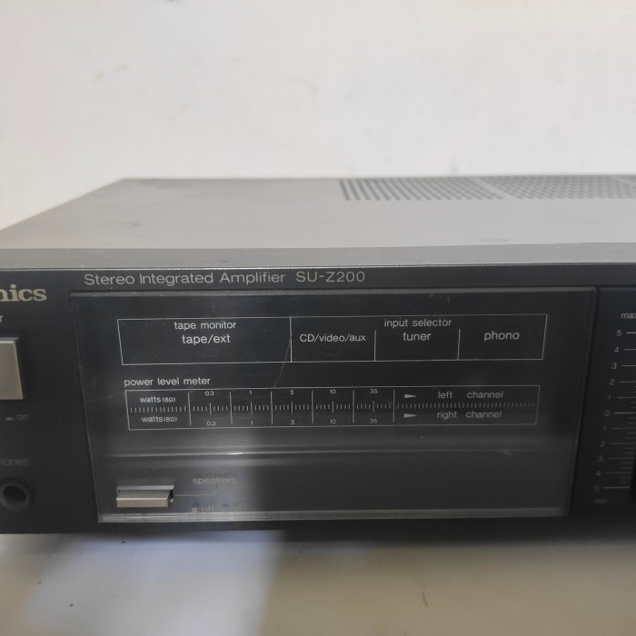 [SHR] Amplifier TECHNICS SU-Z200