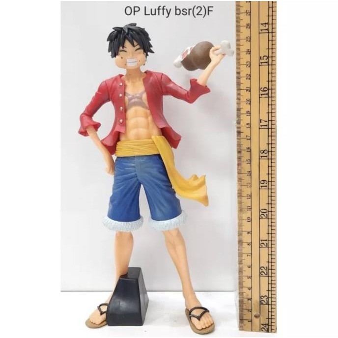 Action figure one piece luffy besar kode f