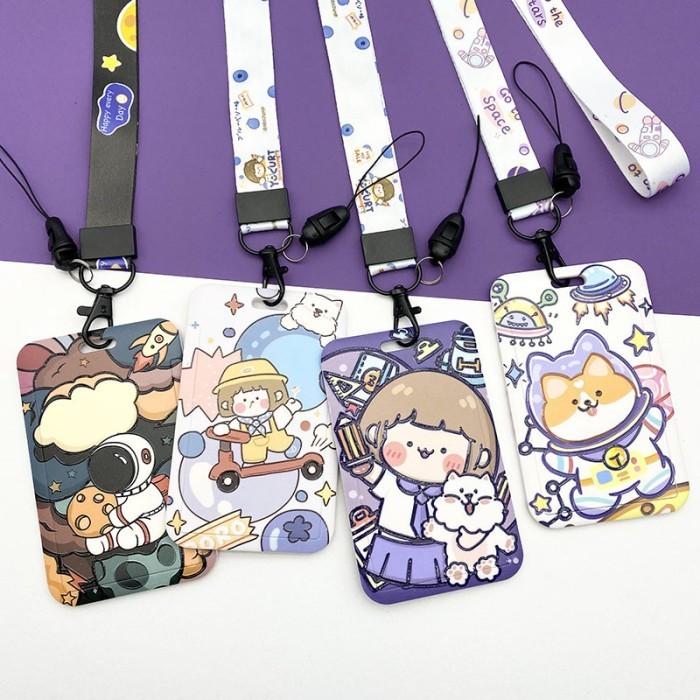 

Lanyard Id Card Lucu / Astronot / Cute Girl / Cute Boy / Lanyard Viral