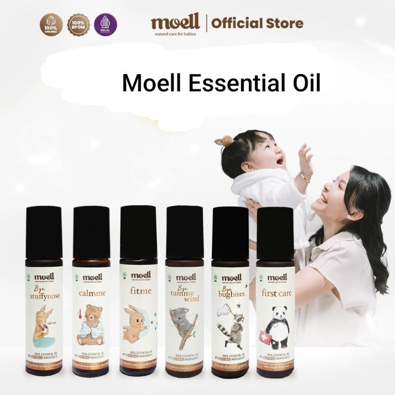 Moell Baby Essential Oil Minyak Essential Bayi Anak