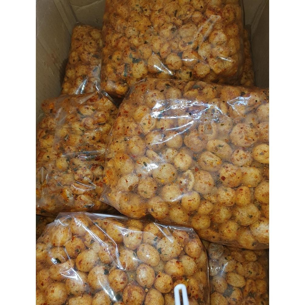 

Cimol Kering Emplod Pedas Asin Endog Lewo Kemasan 250Gr