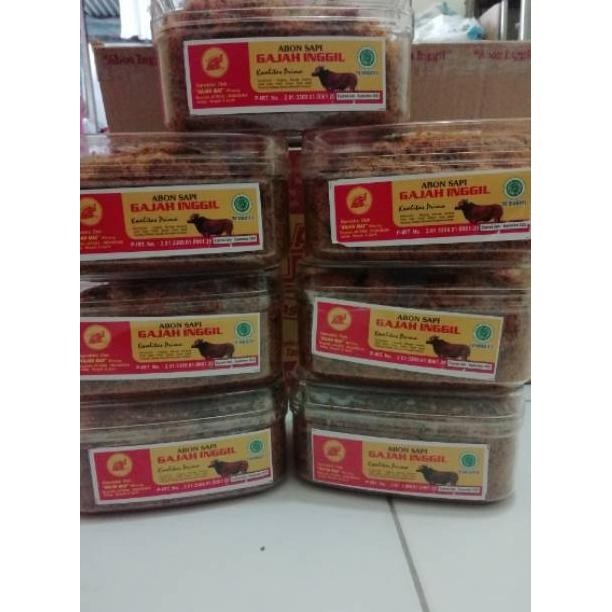 

Abon Sapi Asli Gajah Inggil- 250 Gram. Manis(Tp.Pengawet).