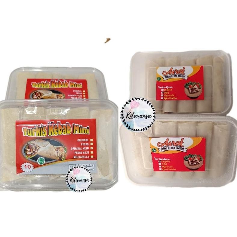 

Promo!! Kebab Frozen Mini Isi 10Pcs Kebab Full Daging