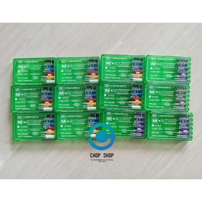 

K file 8 dan 10 Original by Dentsply KFile
