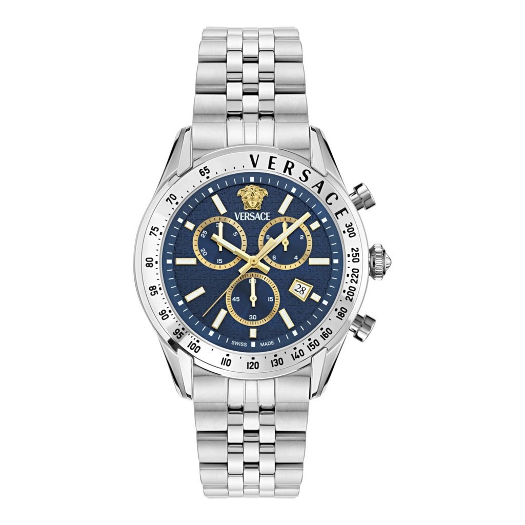 Jam Tangan Pria Versace Chrono Master Bracelet VE8R00324 - Chronograph Watch