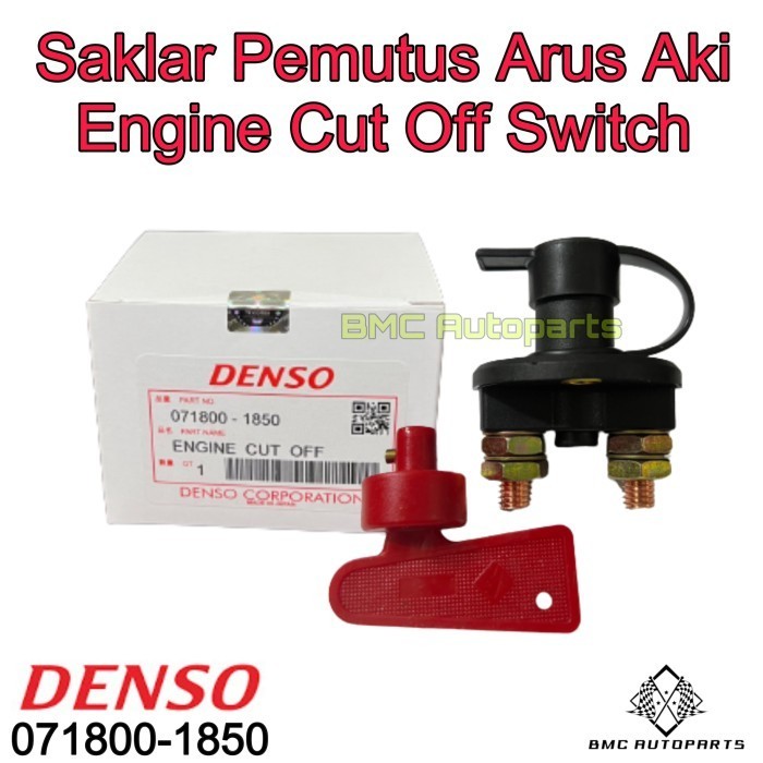 Saklar Pemutus Arus Aki - Engine Cut Off Switch Denso Mobil & Mesin