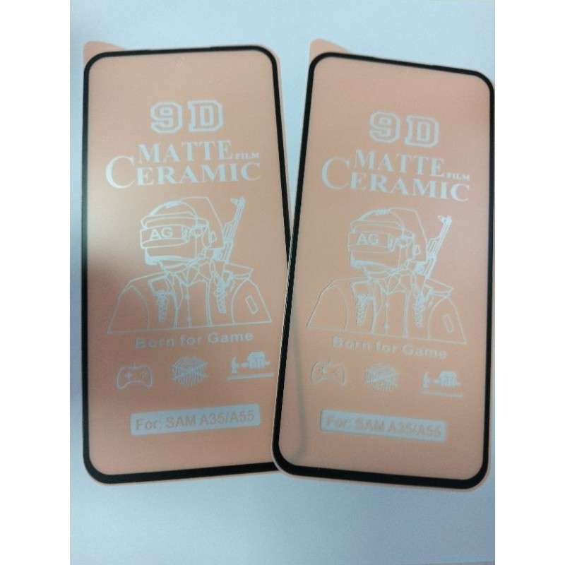TG TEMPERED GLASS 9D matte ceramic/ceramic matte Samsung A35/A55