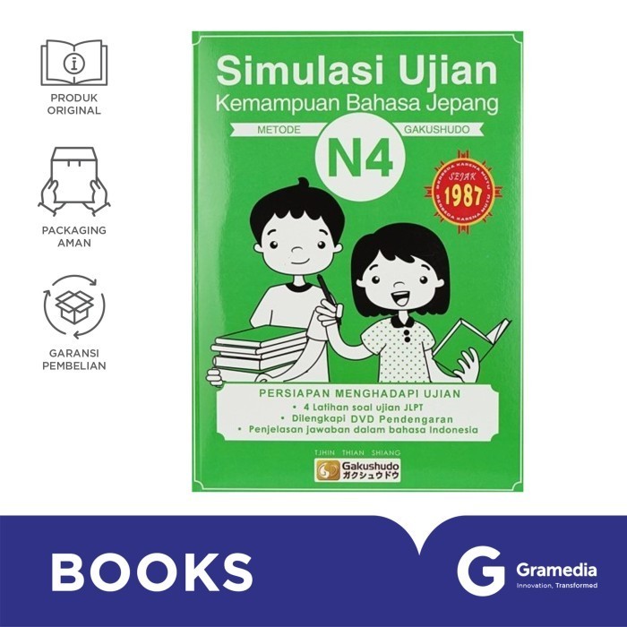 

Simulasi Ujian Kemampuan Bahasa Jepang N4 Metode Gakushudo