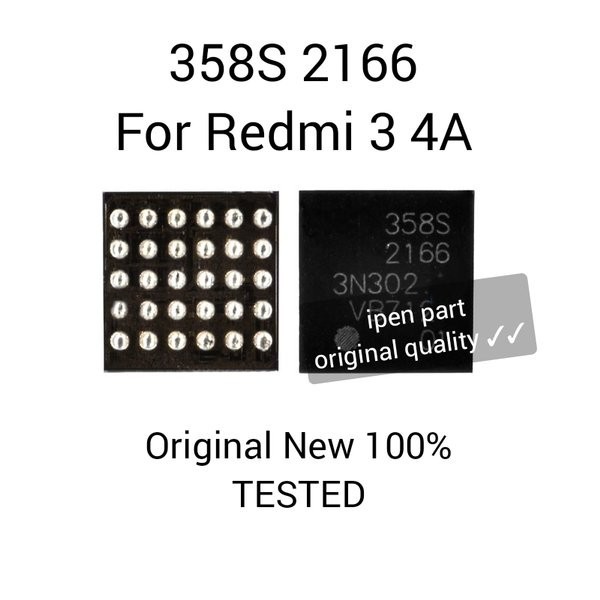 IC CHARGER 358S2166 REDMI 3 DAN REDMI 4A
