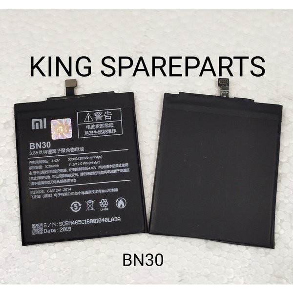 BATERAI XIAOMI REDMI 4A BN30 ORI