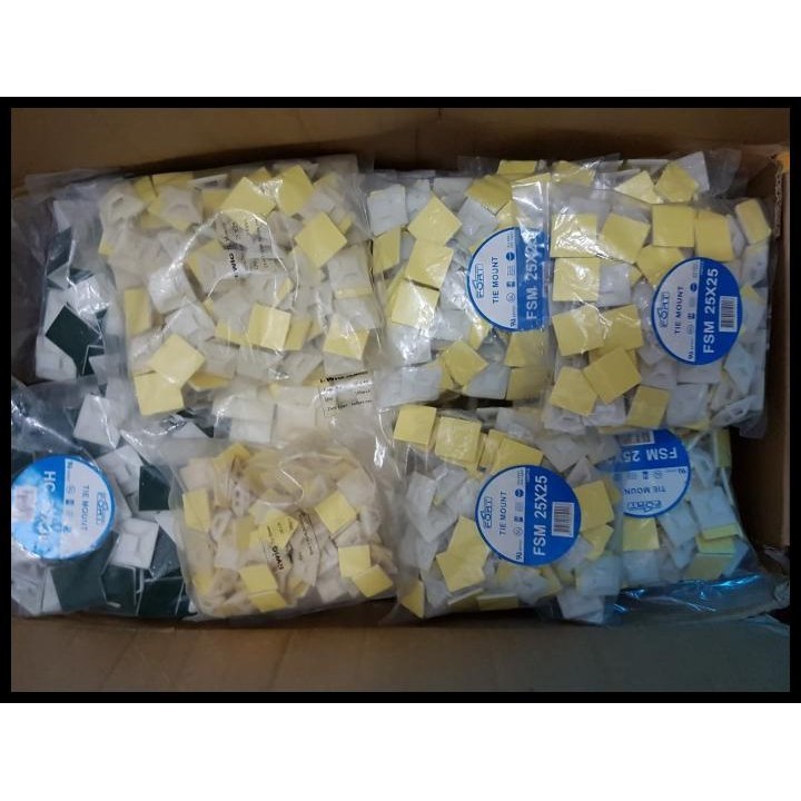 

TERMURAH ADHESIVE TIE MOUNT 30X30 !!!!!!!