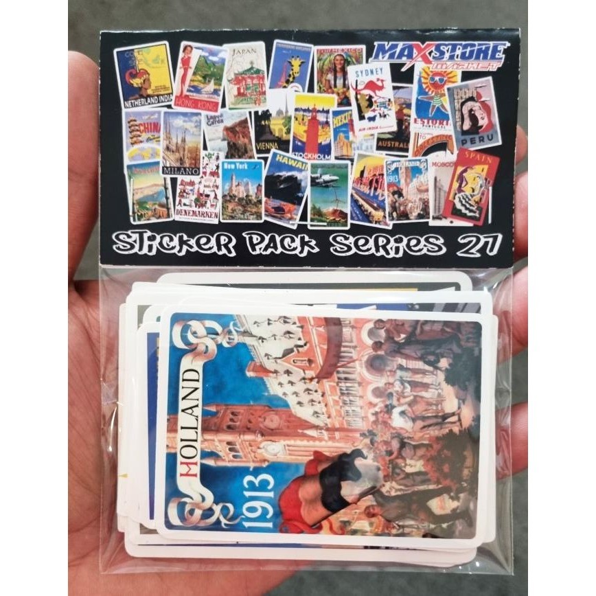 sticker koper vintage / sticker travel vintage / koper vintage / koper