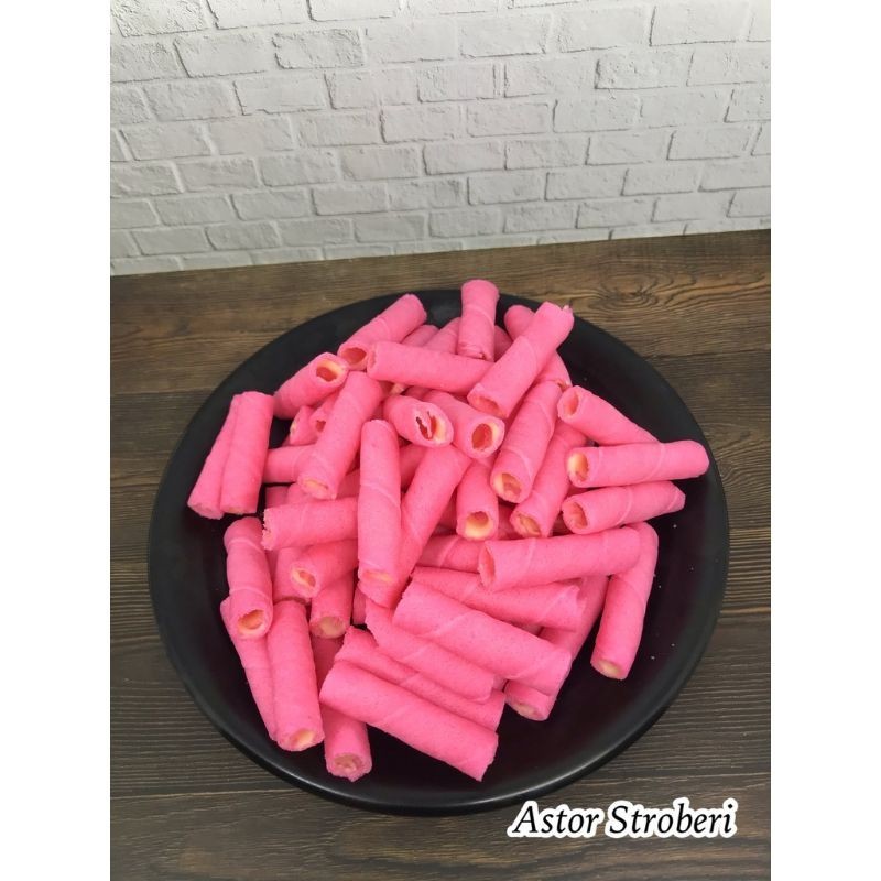 

SNACK KILOAN 500gr ASTOR STROBERI CEMILAN MURAH
