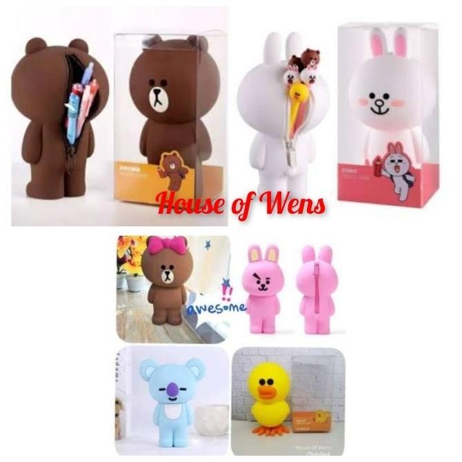 

Trend Bear Pencil Case - Tempat Pensil Bear - Trmpat Pensil Karakter Berkualitas