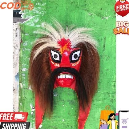 Topeng Ganongan Anak Keren Asli Ponorogo Tradisional Ganongan