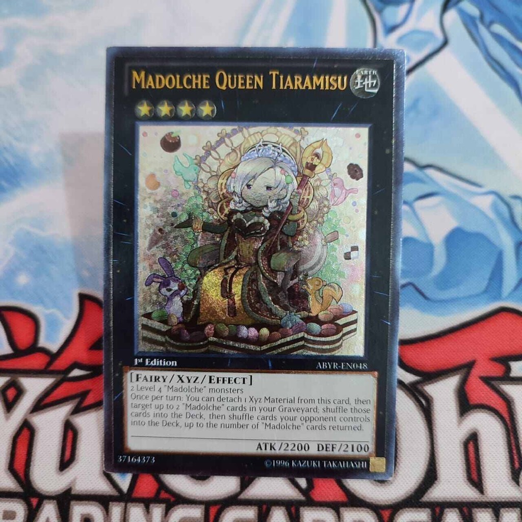 yugioh madolche queen tiaramisu ABYR UL  original
