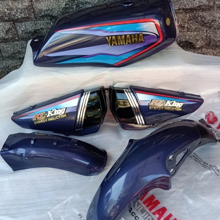 Promo Body Set Baju Set Bodi Motor Rx King 1999 Ungu Kualitas A Murah
