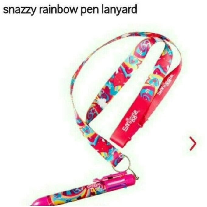 

Sale Now Smiggle Pen Rainbow Lanyard Snazzy - Pulpen Gantung Smiggle Original