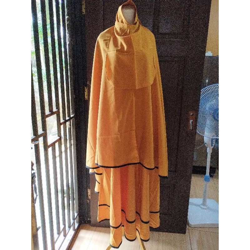 Set Gamis Syar'i Khimar + Cadar