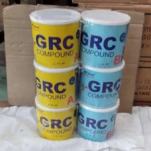 Kompon Compound Grc Ab A+B Berat 2 Kg Kualitas Premium