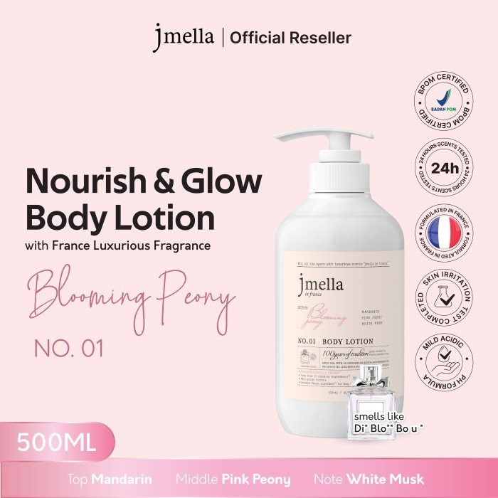 Promo Jmella No. 01 Body Lotion - Blooming Peony