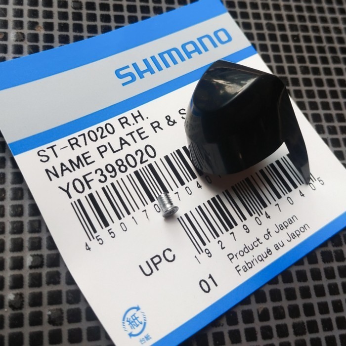 Shifter brifter brake name plate Shimano 105 R7020 R7025