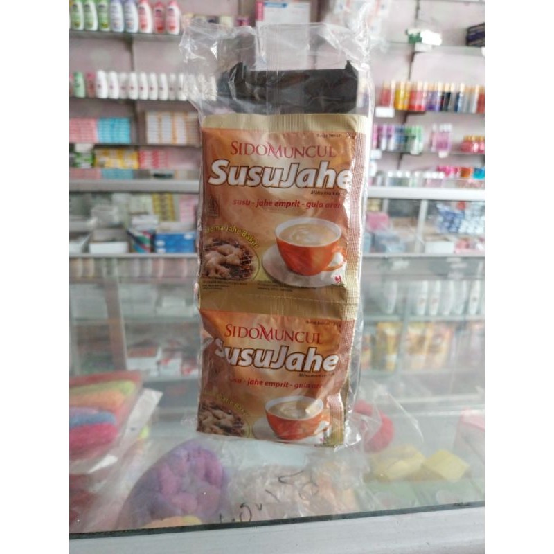 

Sidomuncul susu jahe emprit gula aren satu renteng