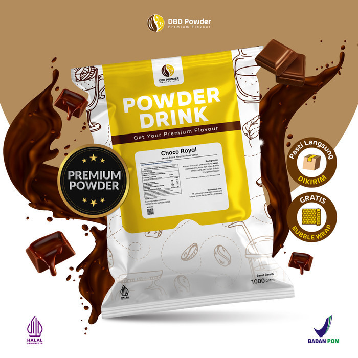 

Bubuk Minuman Premium Cokelat - Powder Premium Choco Royal
