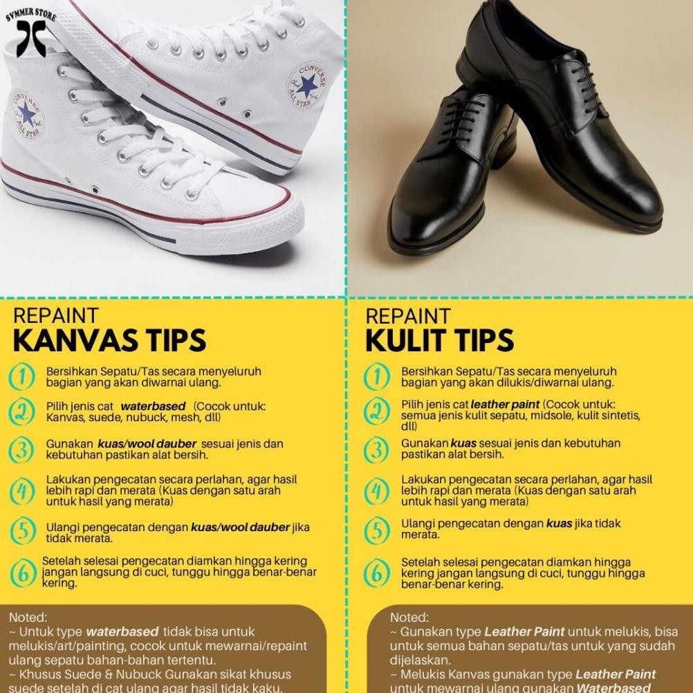 

Um57 Repaint Cat Sepatu Waterbased Tas Topi Canvas Mesh Nubuck Recolor Suede Kanvas Not Leather Dye - CSW 60ml Premium